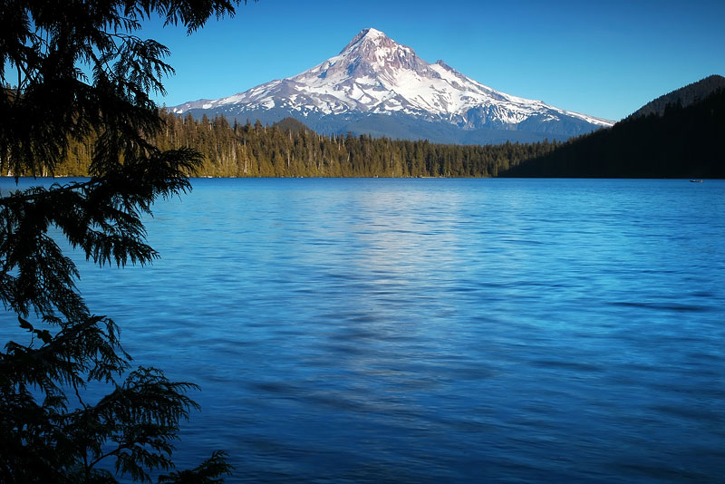 Lost Lake in late afternoon