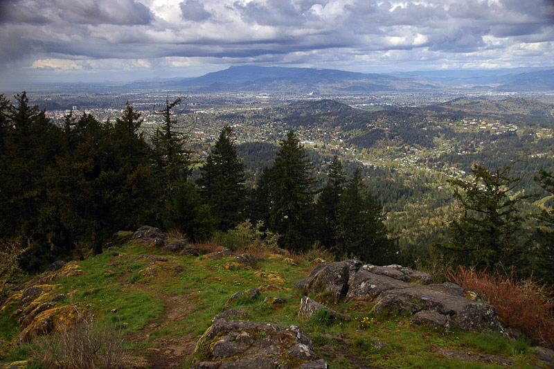 Facing north from Spencer Butte